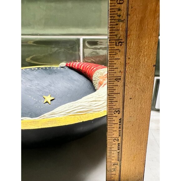 Vintage Kurt Adler Celestial Santa Christmas Bowl - Picture 7 of 7